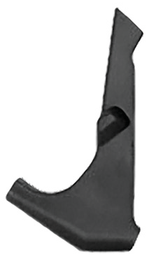 Lateral do pedal LD Preto 1618/1941 Plástico (01 2 14 216) - Romanaplast