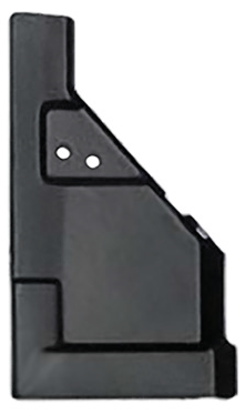 Lateral do pedal LE Preto 1618/1941 Plástico (01 2 14 316) - Romanaplast