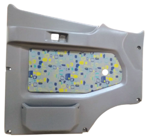 Porta Novo 709/1941 Cinza c/Medalhão LE Original - Romanaplast