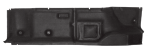 Protetor de Ruído e isolamento motor (03 2 14 654) - Romanaplast